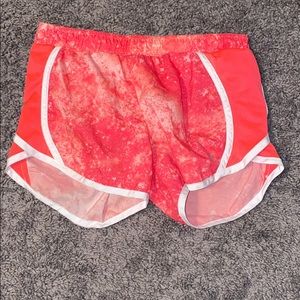 girls running shorts
